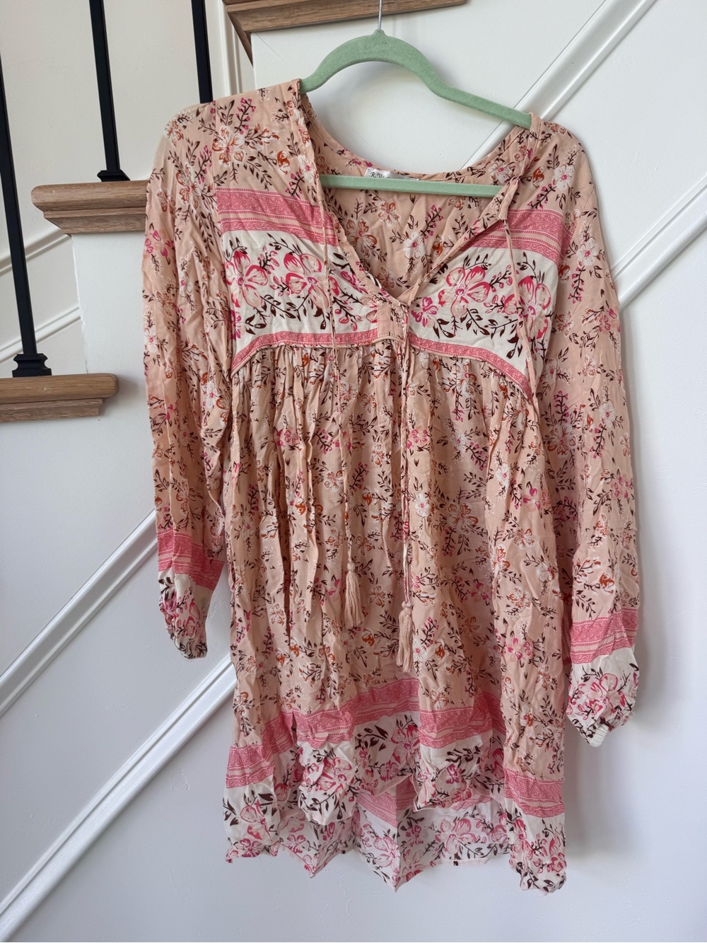 Boho mini dress
